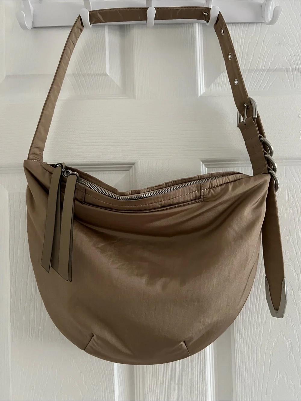 Rag & Bone Beige Spire Mini Hobo Bag